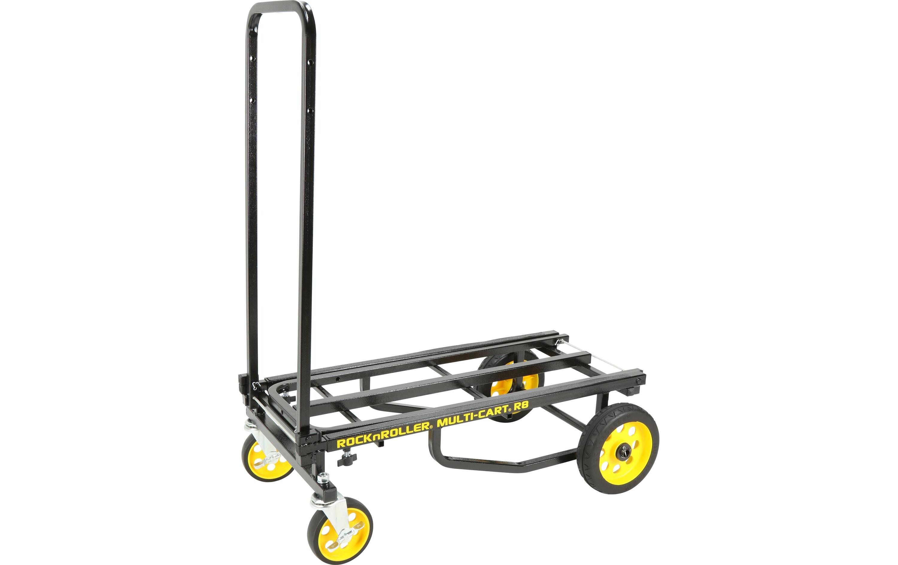 Multifunktionswagen R8RT Tragkraft 226 kg<br>Faltbarer 8-in-1-Multifunktionswagen