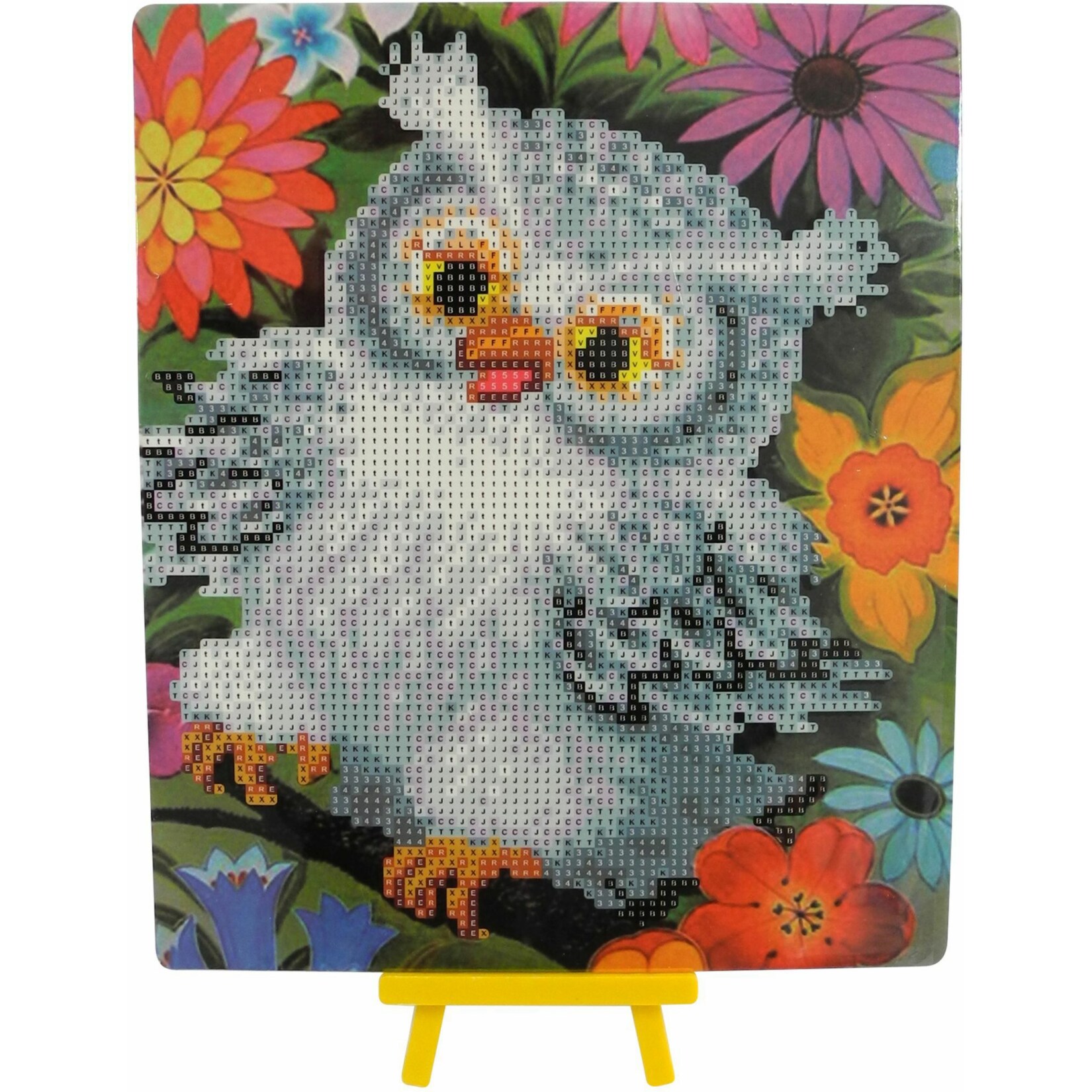 PRACHT Diamond Painting Eule mit Aufsteller
