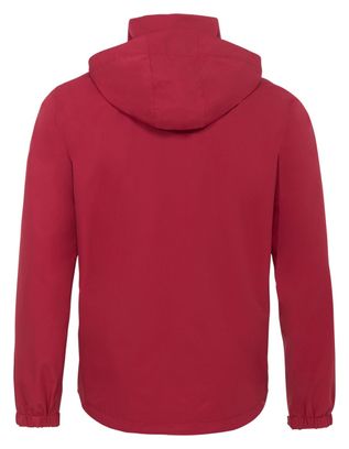 Veste Manches Longues Vaude Escape Light Rouge