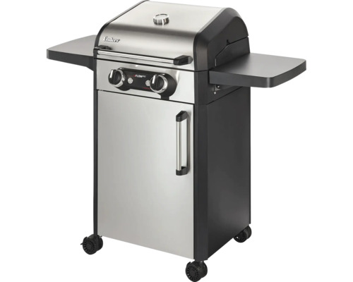 Enders eFlow Pro 2 Turbo 3 W elektrische grill inclusief dekselthermometer, vetopvangbak, grillrooster, zijplank, netsnoer, warmhoudrek, zilver