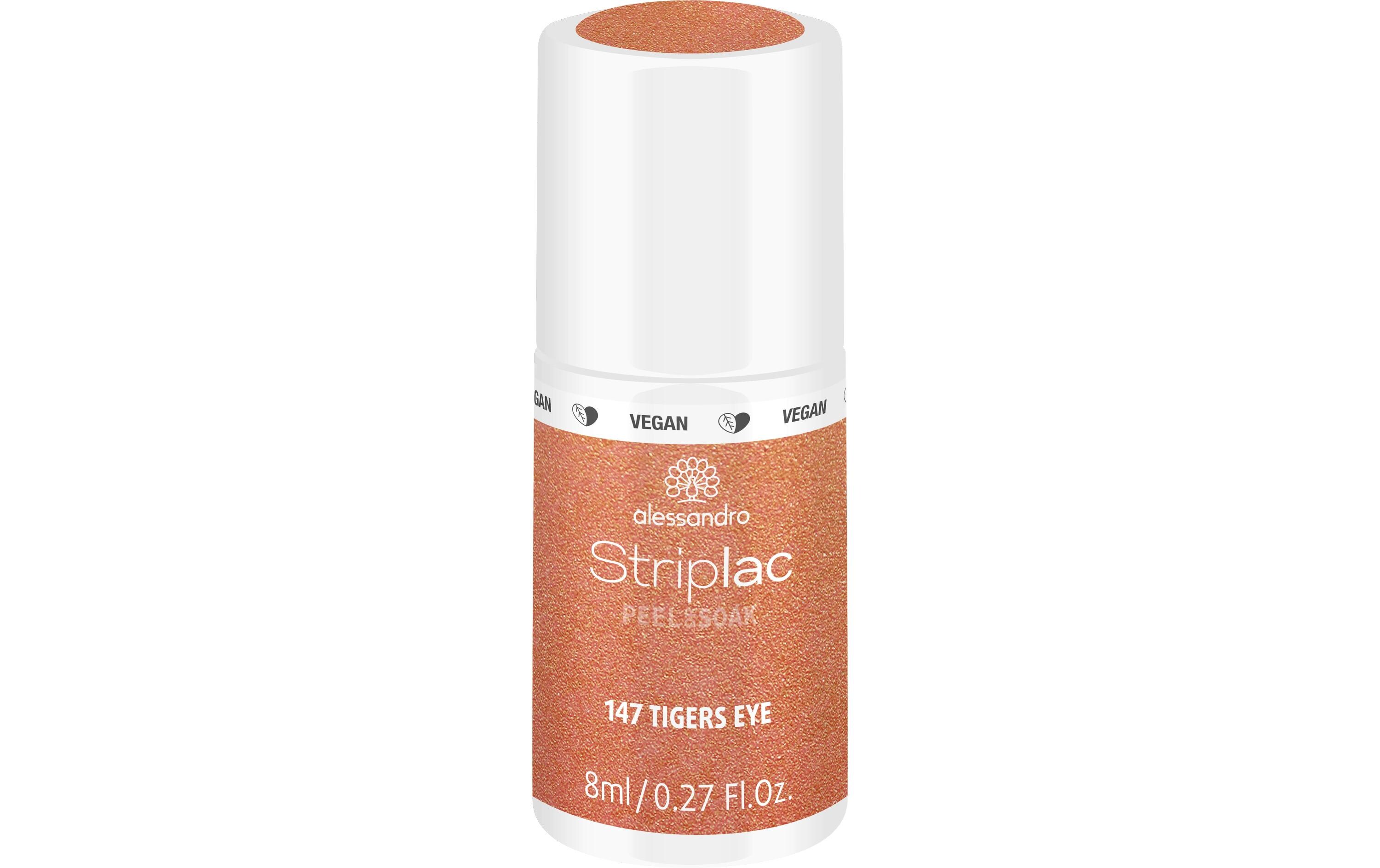 Nagellack Striplac 147 Tigers EyeKratz- und splitterfester UV-Nagellack