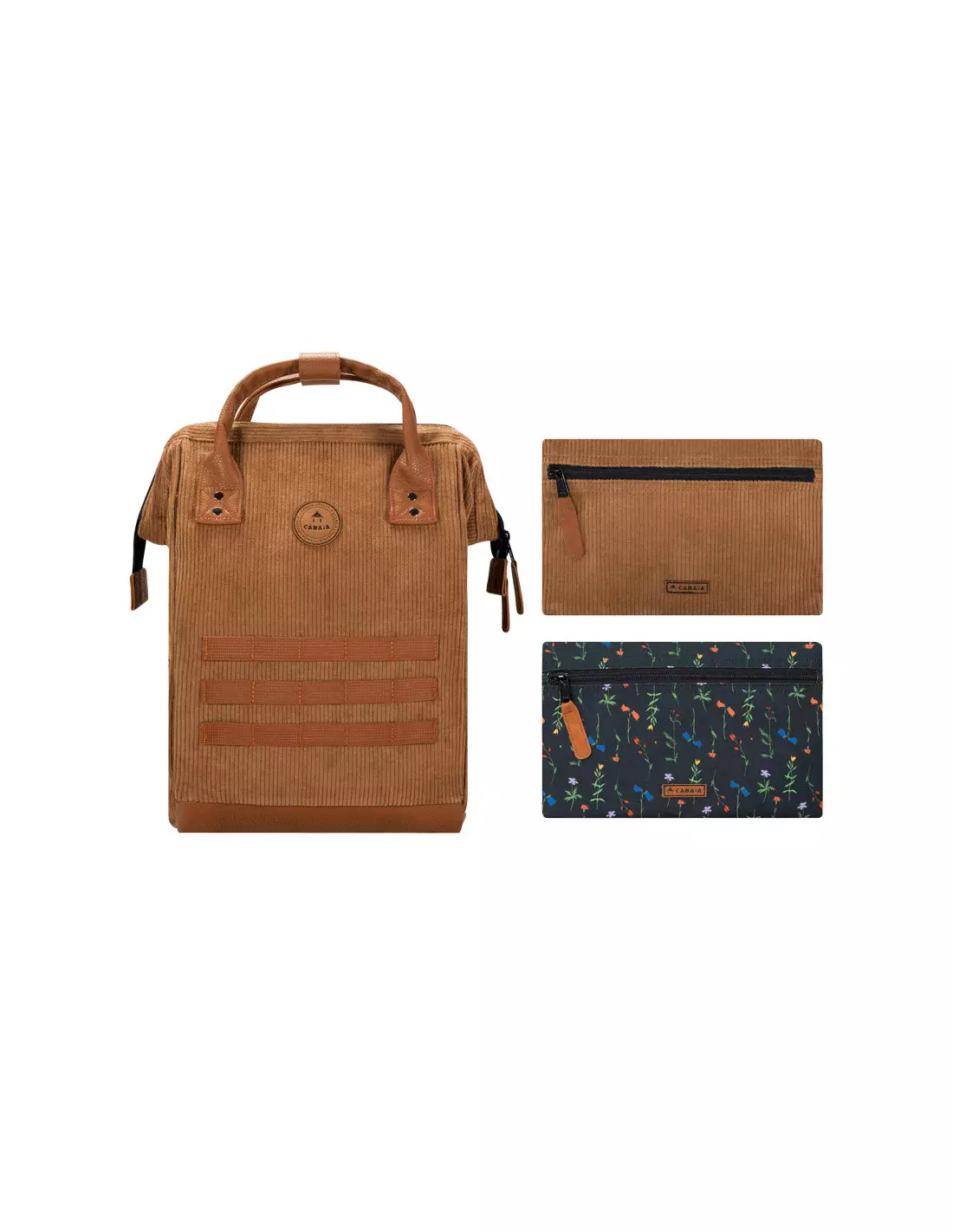 CABAIA ADVENTURER RECYCLED VELVET DUBAI MEDIUM - Sacs & maroquinerie DUBAI