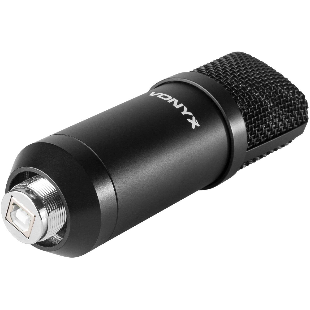 Vonyx CMS300B USB microfoon met broadcast arm en popfilter