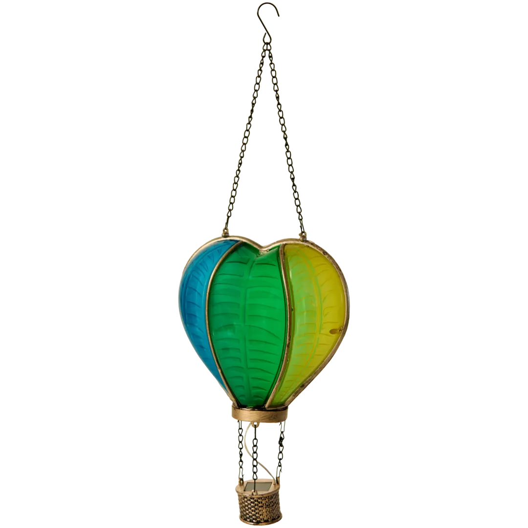 Lanterne solaire montgolfière