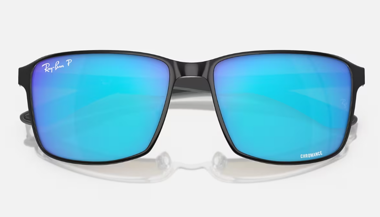 Ray-Ban<br>RB3721CH Black On Silver