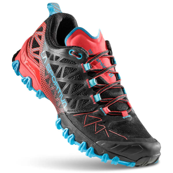 Chaussure trail LA SPORTIVA BUSHIDO II W GORE-TEX BLACK/HIBISCUS