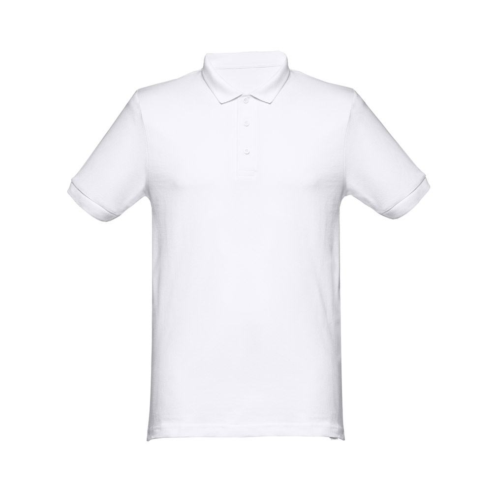 TH Clothes 30187 - Polo manches courtes pour homme en coton cardé
