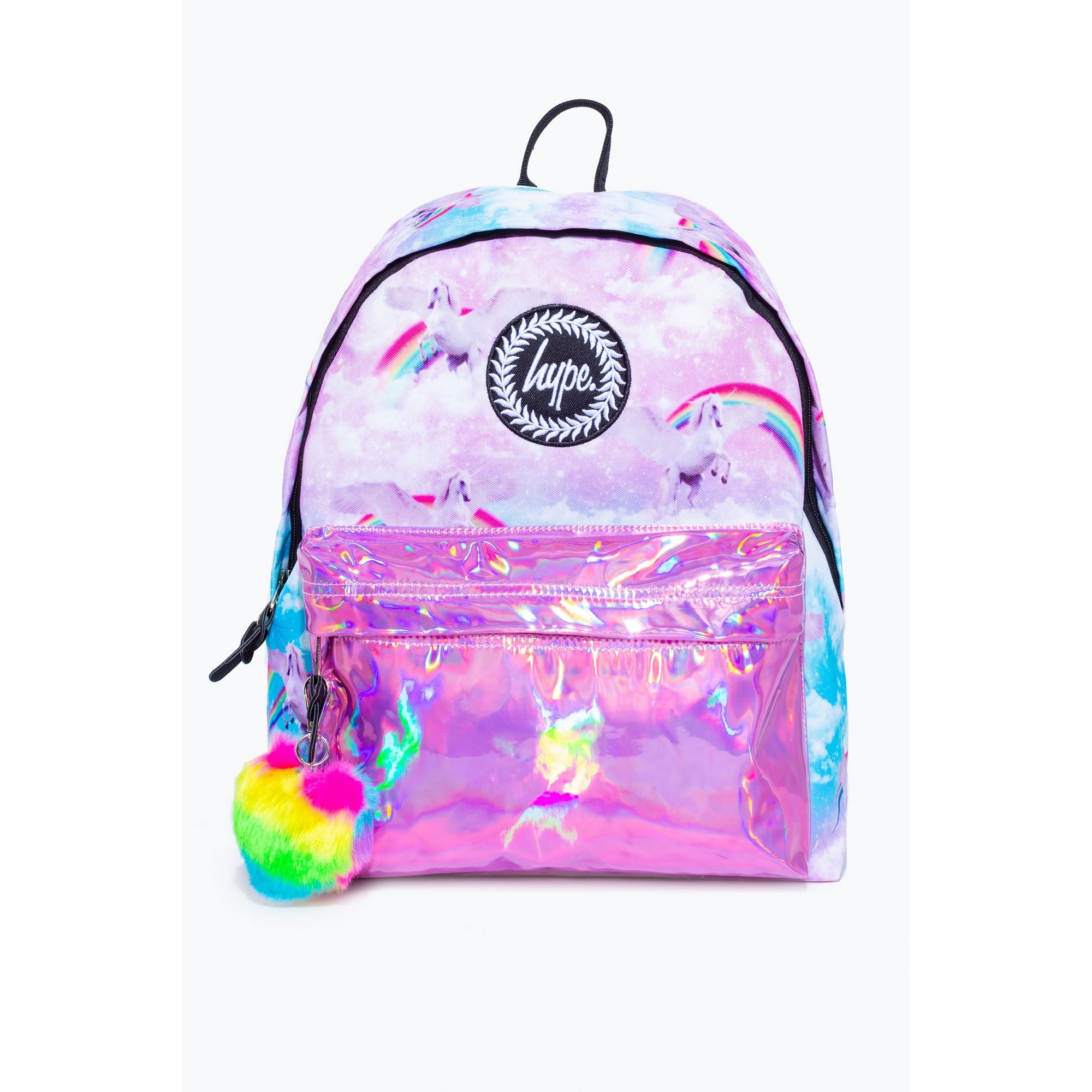 Mochila Unicórnio Holográfica para Adultos Unissex - Super Popular