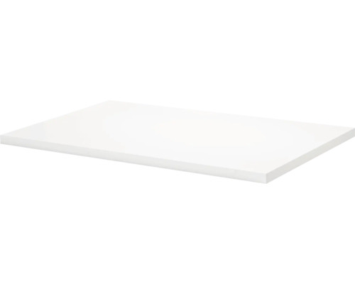 Inloopwandplank, 78,8x2,5x40 cm wit