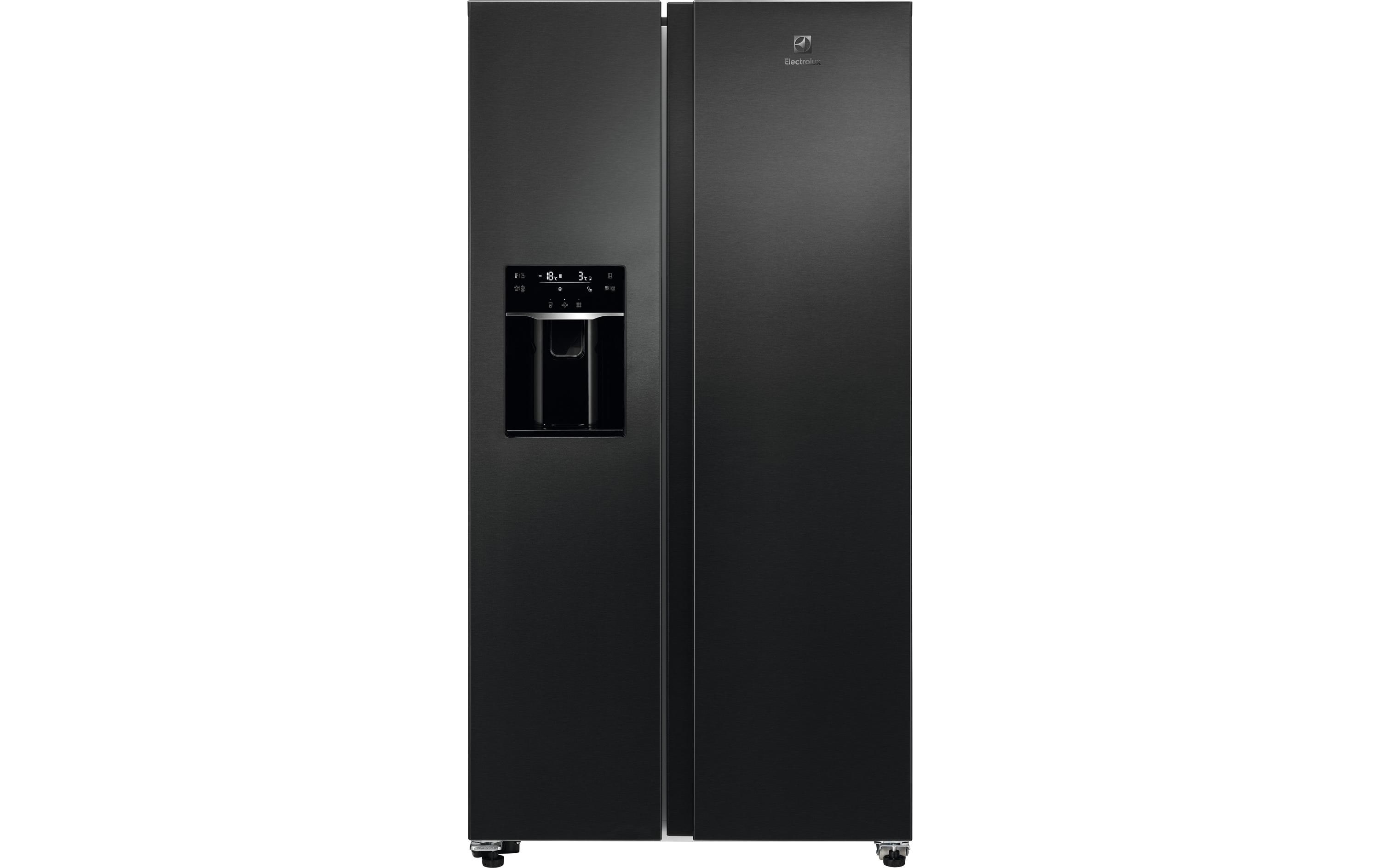 Foodcenter X Deep EAL575NWMS Schwarz<br>Side-by-Side Kühlschrank