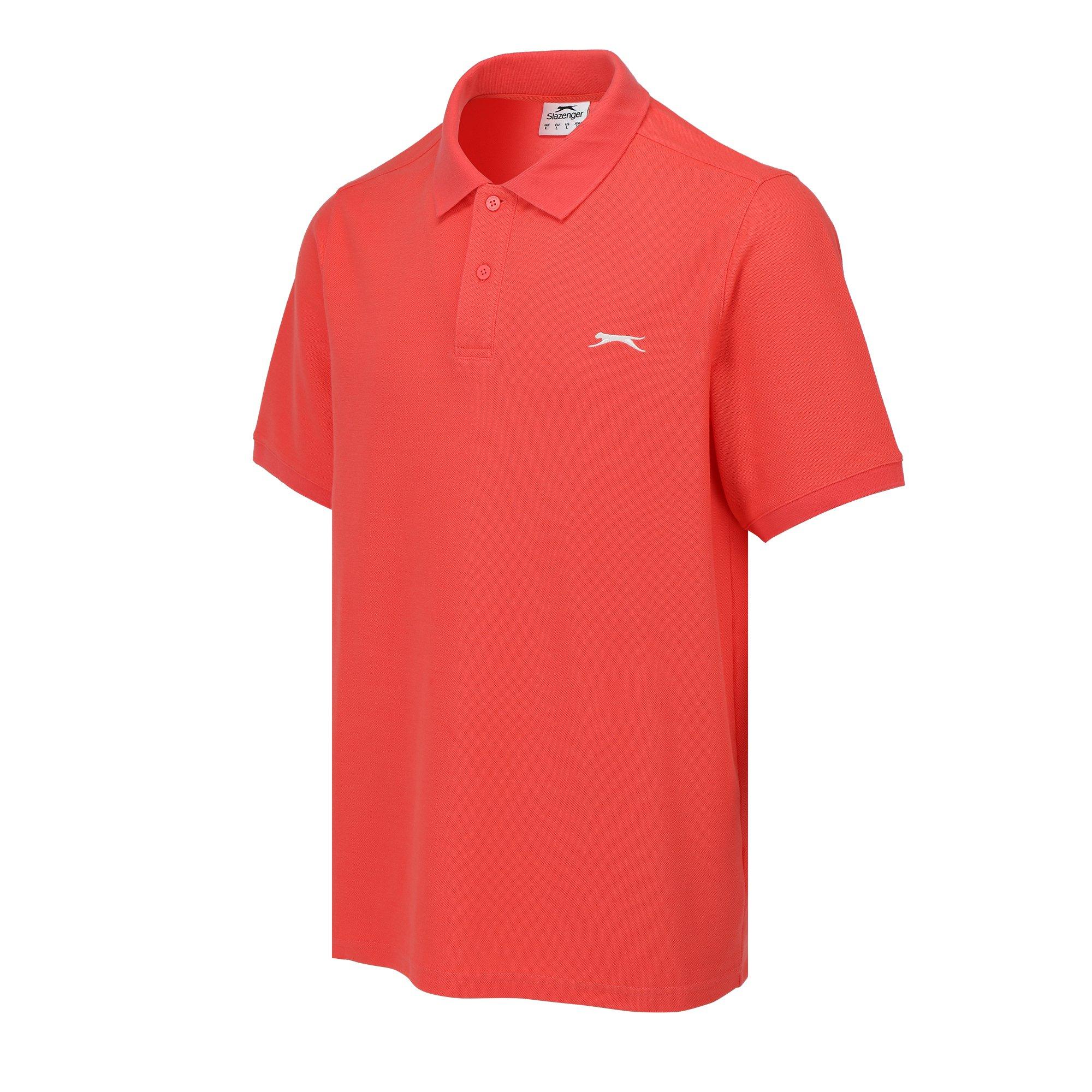 Slazenger Plain Polo Shirt Mens