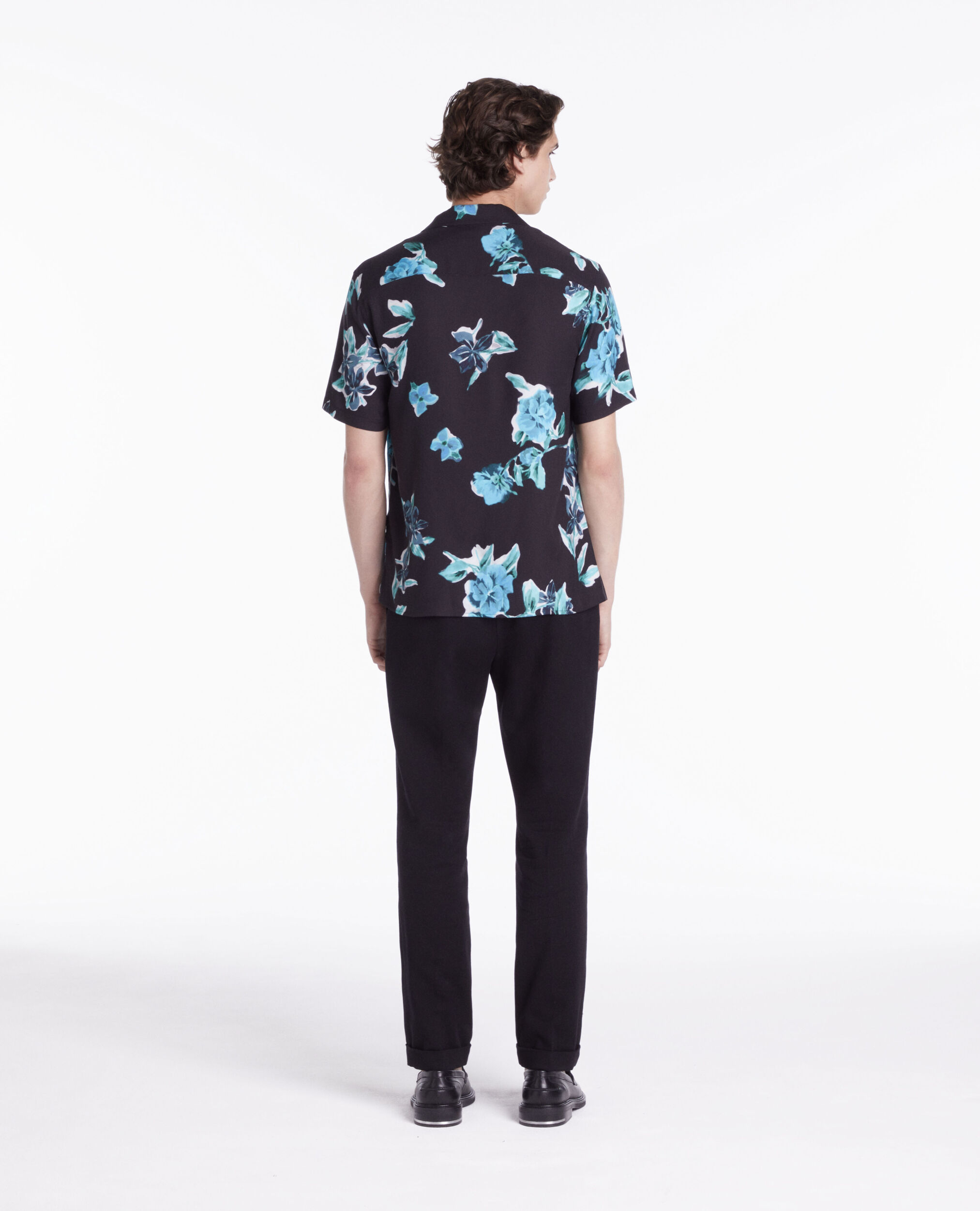 Chemise imprimée manches courtes