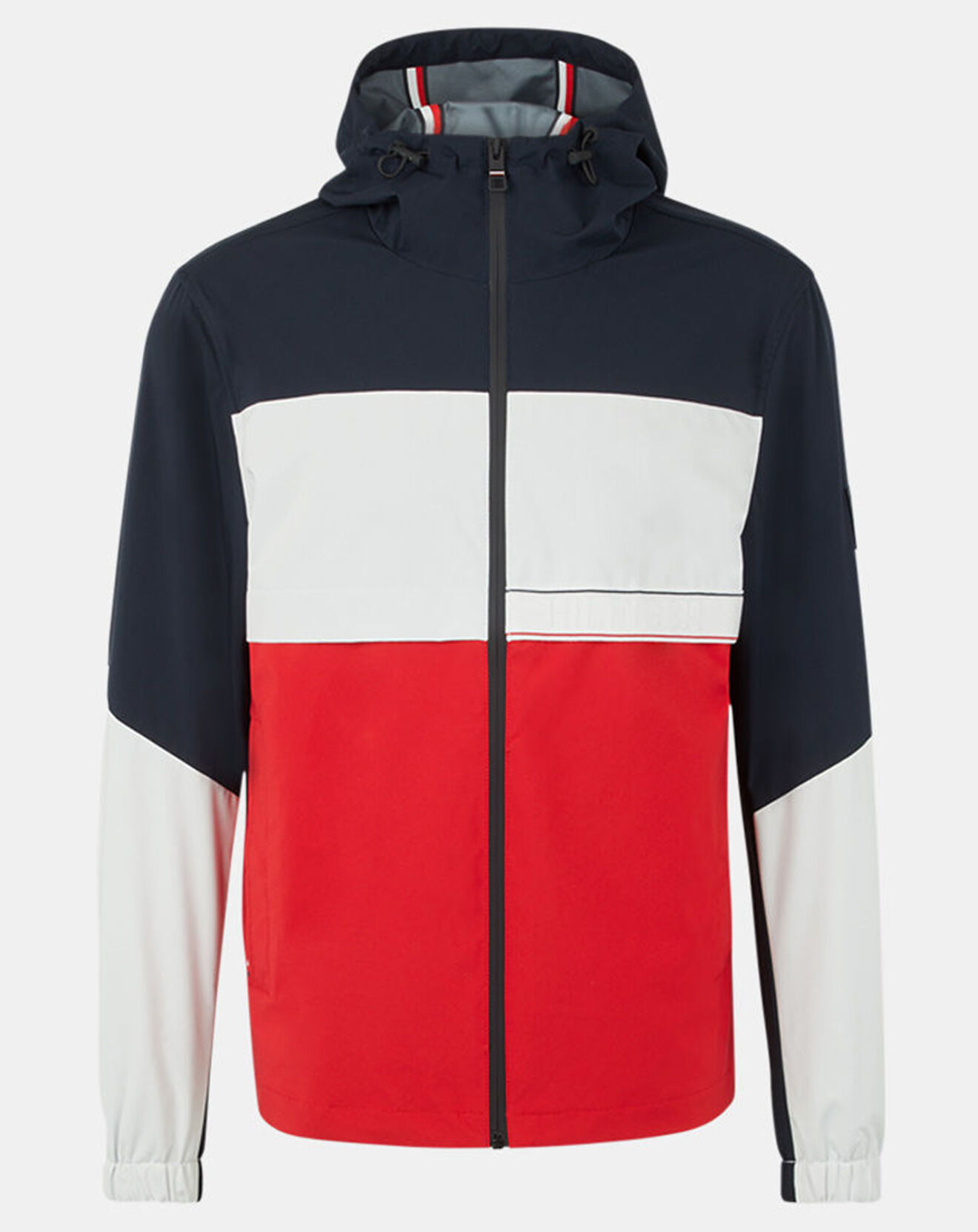 Tommy Hilfiger Blouson Technique Global Colorblock bleu/rouge/blanc