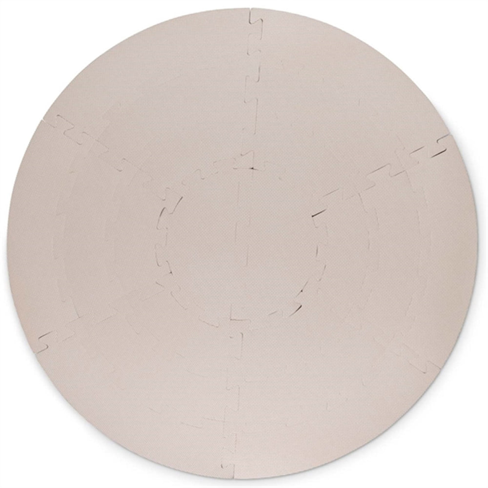 Skumlegegulv Rund Light Grey - That's Mine → Luksusbaby.dk