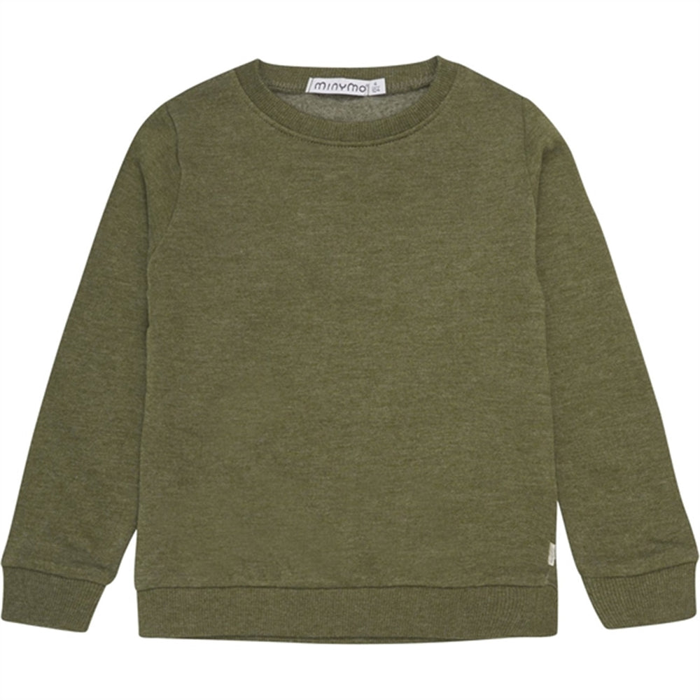 Køb Minymo Dark Olive Sweat Sæt 2-pak NOOS