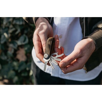 Schlüsselsammler Orbitkey, Dunkelbraun