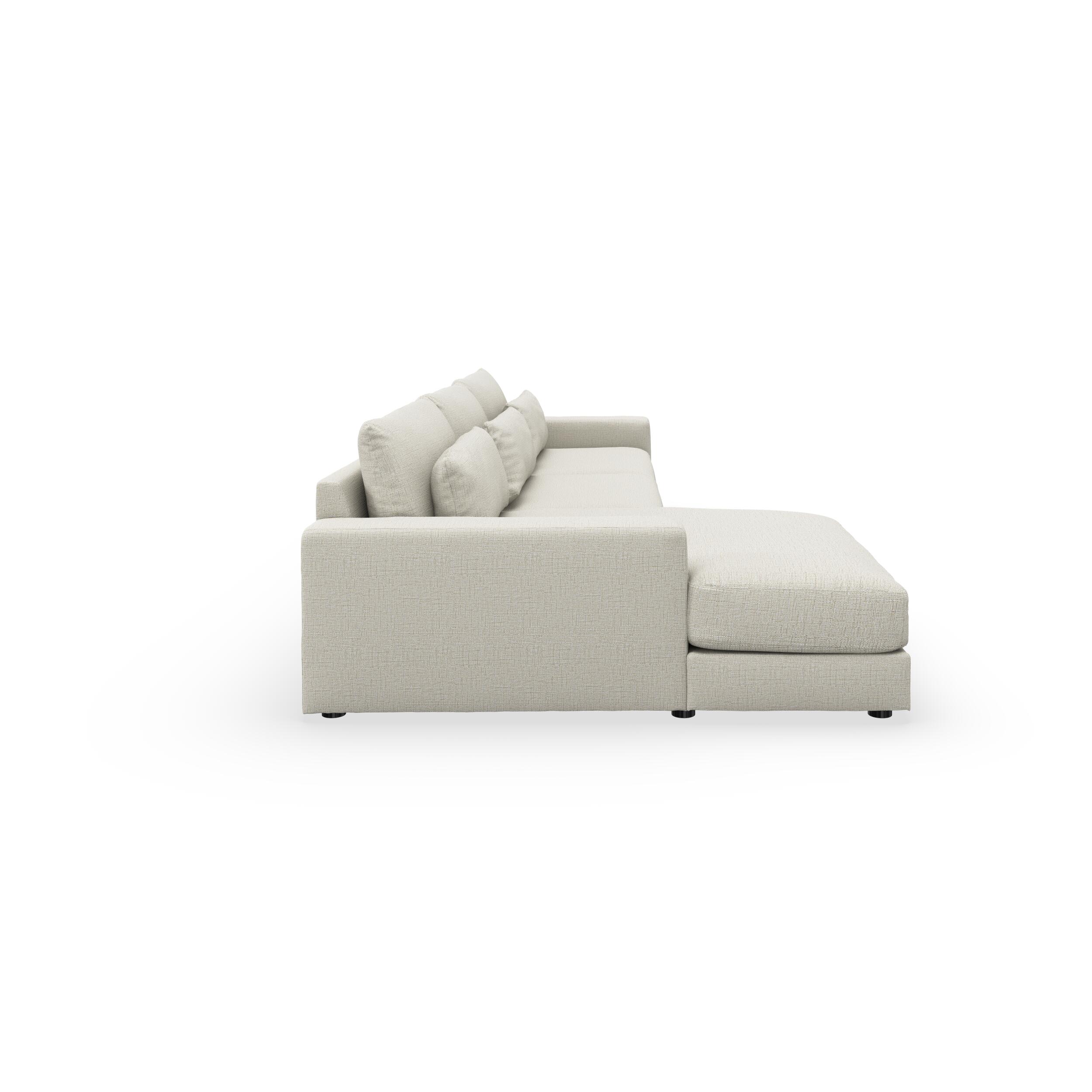 Halmstad venstrevendt sofa med chaiselong