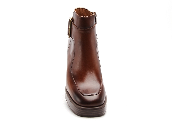 Mamzelle boots bottine talons femme lizaka marron