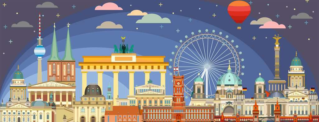 Ravensburger Spiel Nachts in Berlin