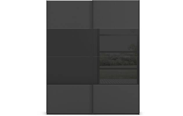 Kledingkast Finca Combi Glans-mat Glas