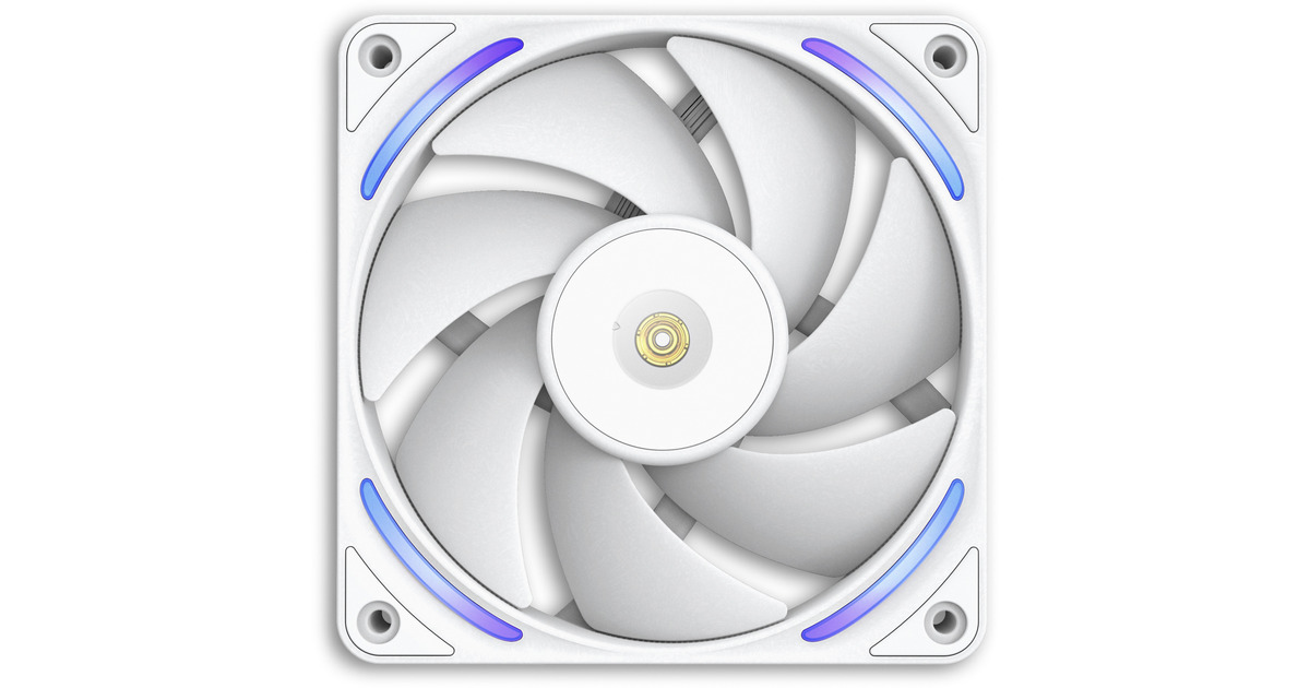 NZXTF120X RGB case fan  (Wit, 120 x 120 x 30 mm, PWM)