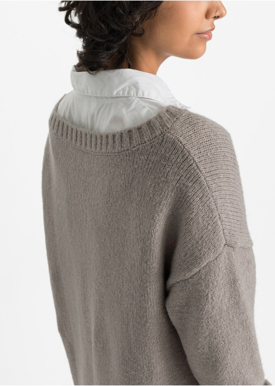 Pull long en maille