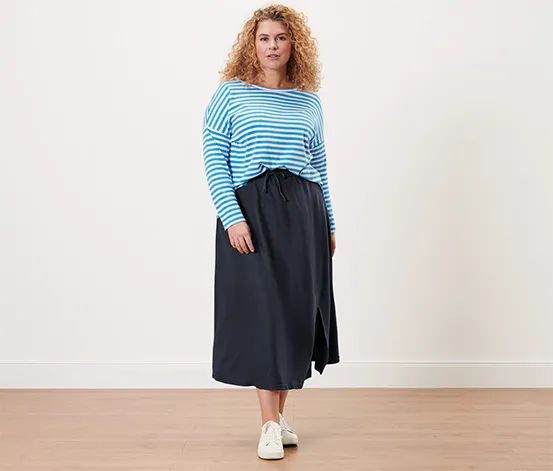 Gestreiftes Langarmshirt