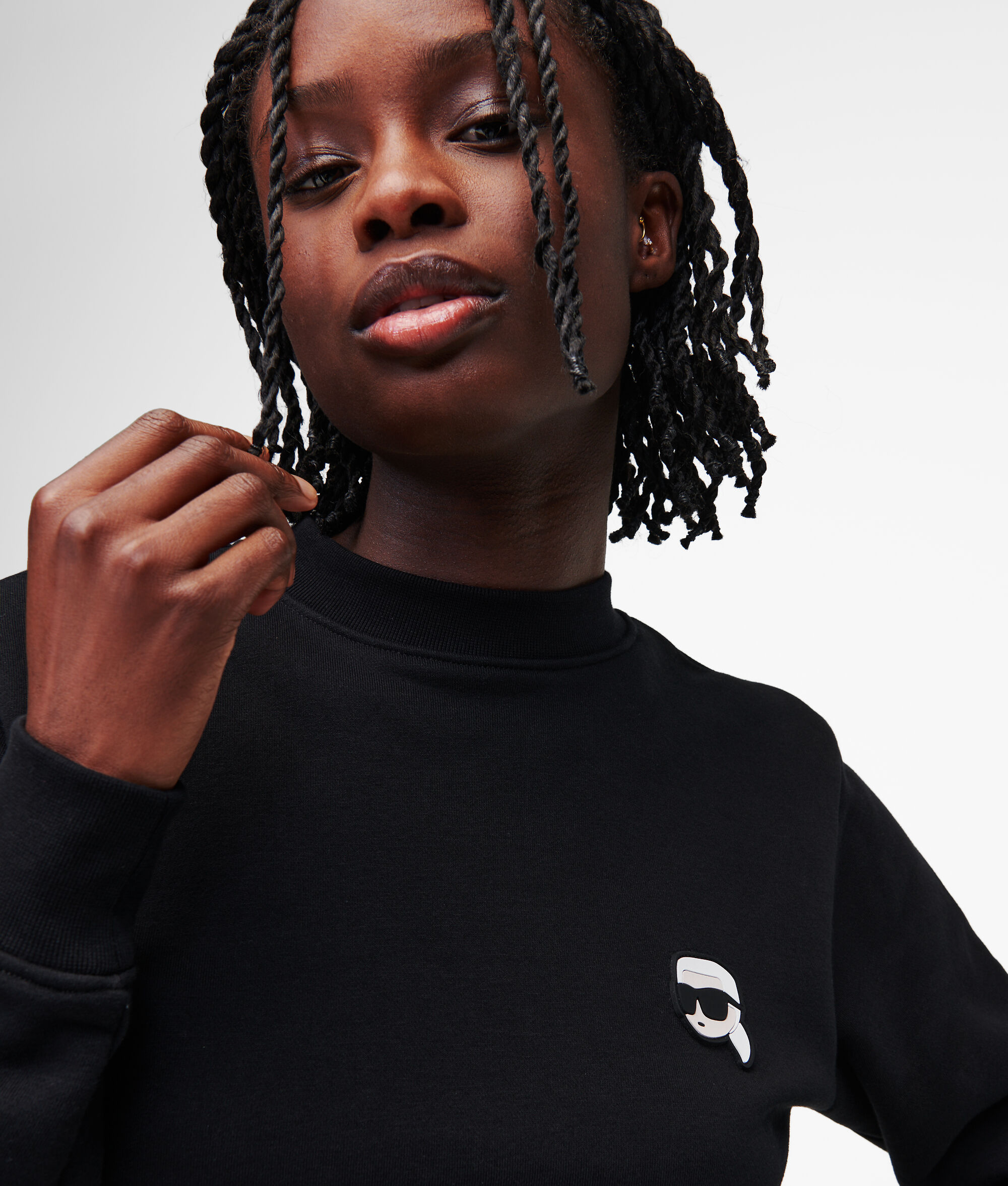 SWEAT-SHIRT AVEC EMPIÈCEMENT KARL IKONIK