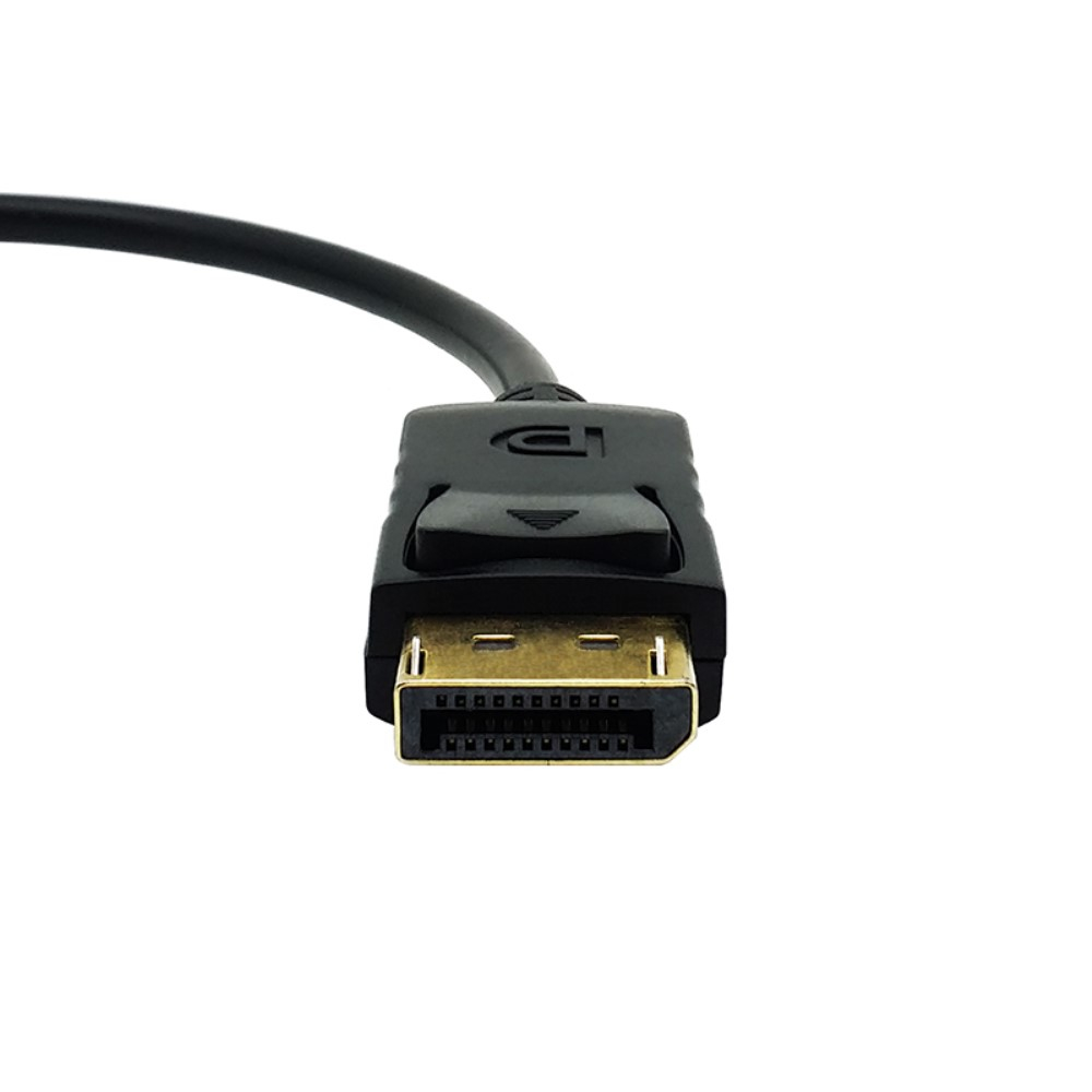 (20cm) Displayport DP auf DVI Adapter Anschlusskabel - Schwarz