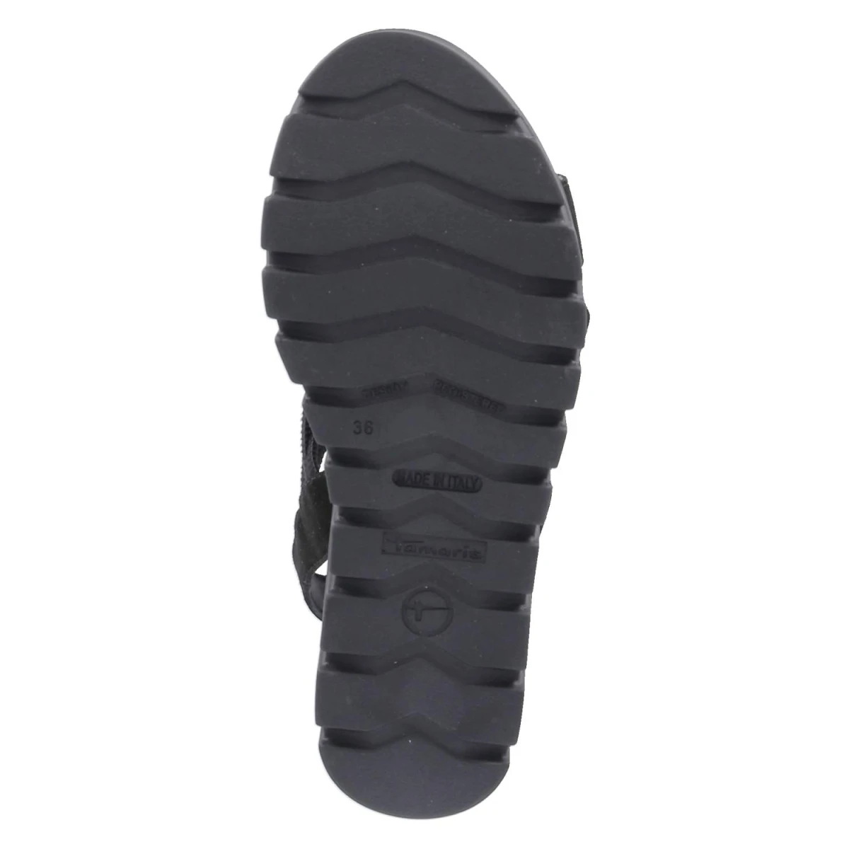 TamarisKeilsandaletten - black