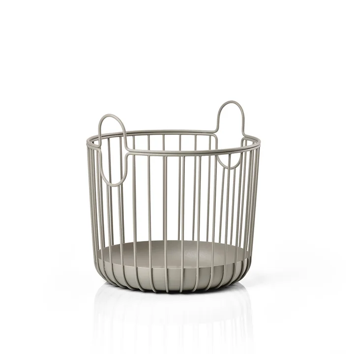 Zone Denmark - Inu Aufbewahrungskorb, Ø 20 x H 20 cm, taupe