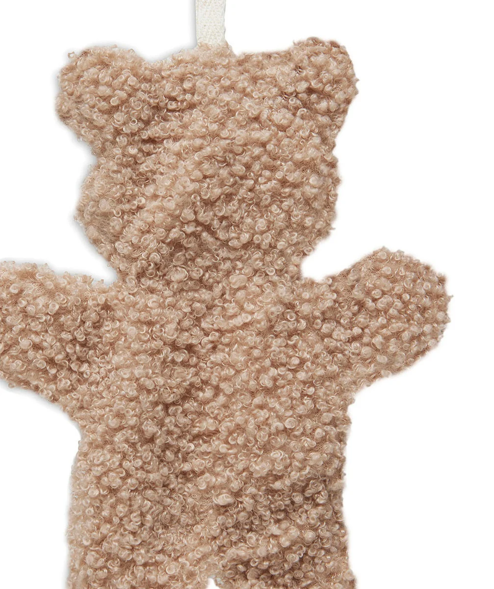 JOLLEINATTACHE TÉTINE OURS EN SHERPA MARRON