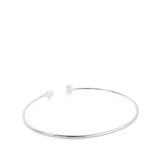 Pulseira de cachorrinhos em ouro branco e diamantes
