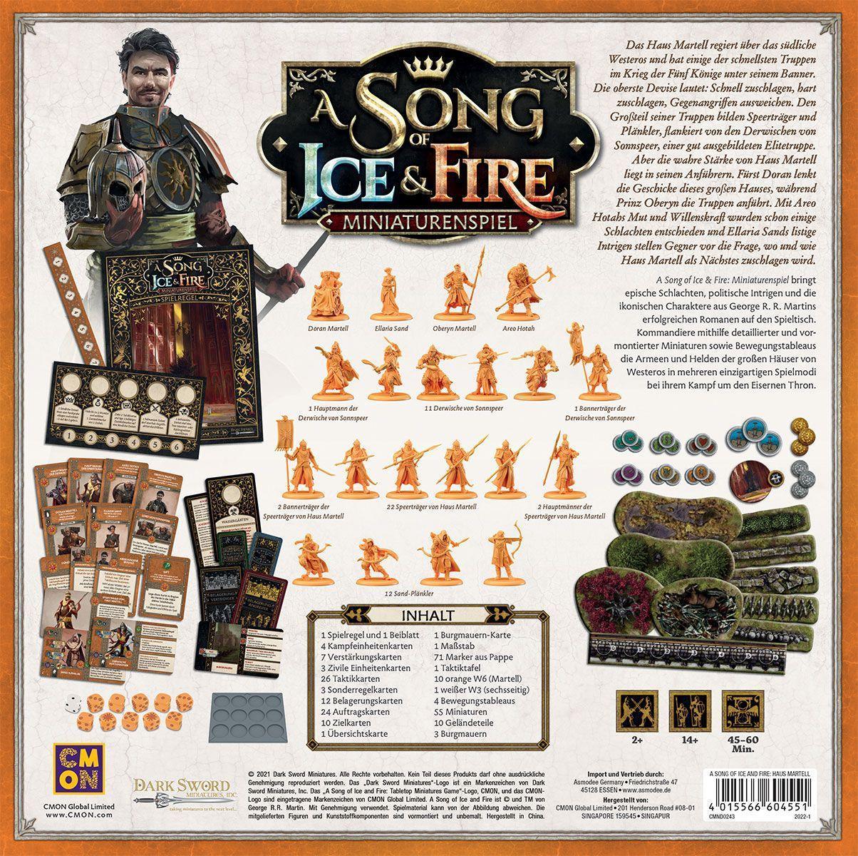A Song of Ice & Fire  Martell Starterset