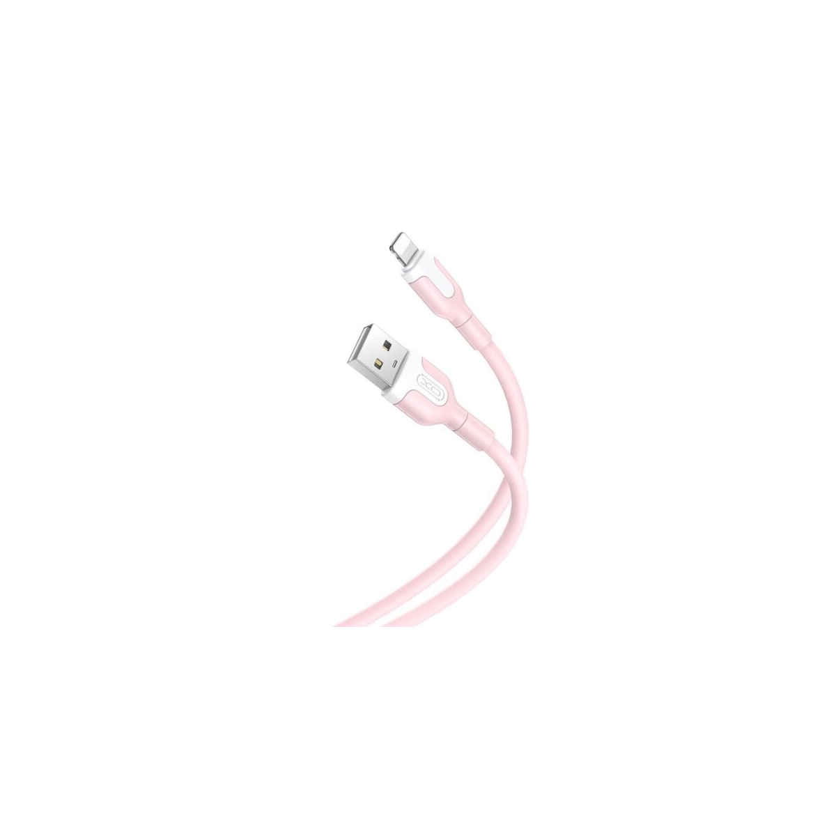 XO iPhonekabel - 1,0 m 2,1A Rosa
