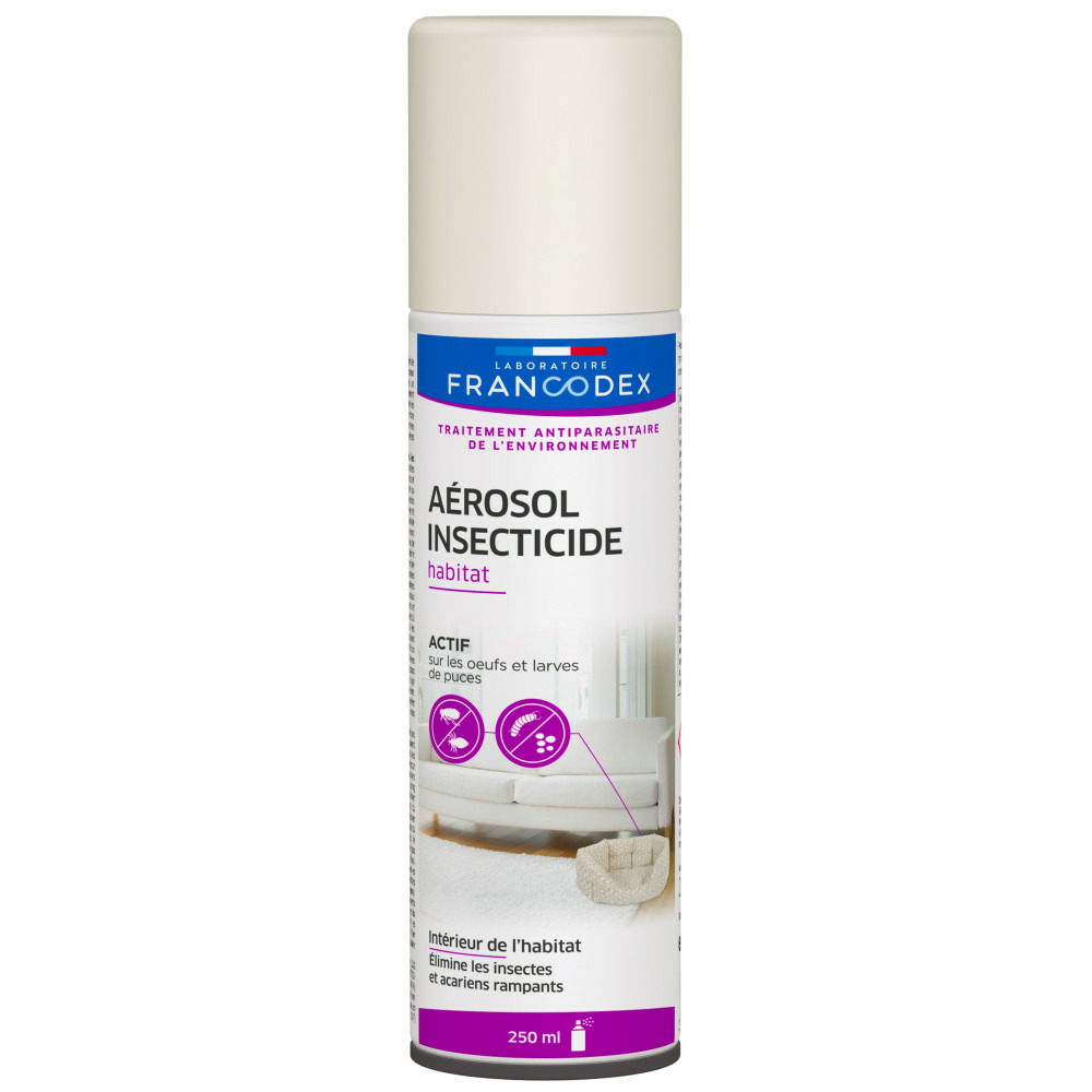 Aérosol insecticide pour l'habitat 250 ml antiparasitaires