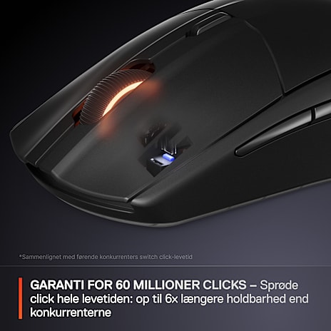 SteelSeries Rival 3 trådløs mus