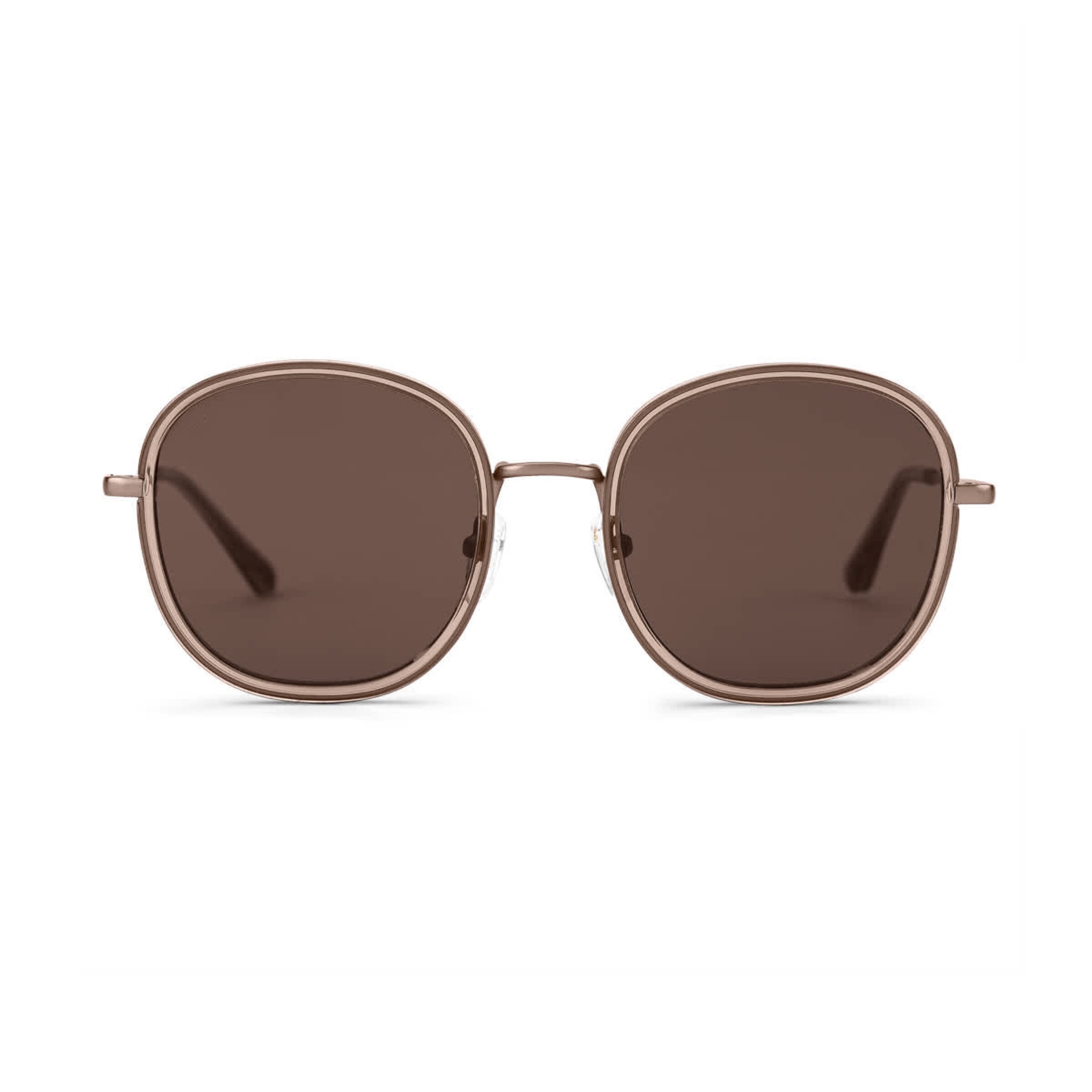 Amsterdam Large Transparent Hazel Brown
