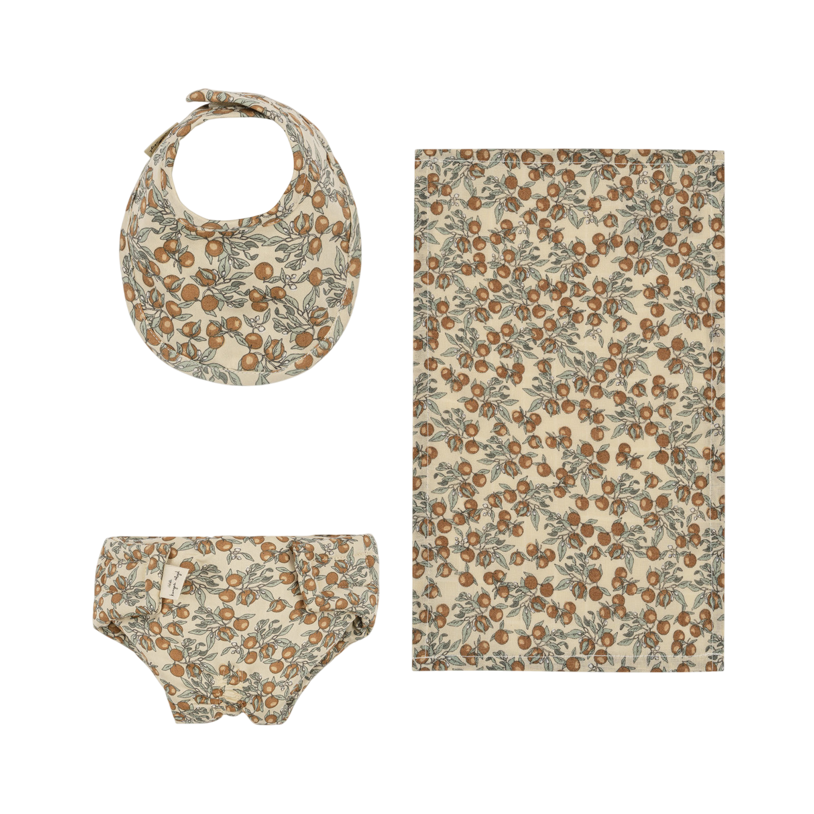 Puppen Wickelset Orangerie Beige