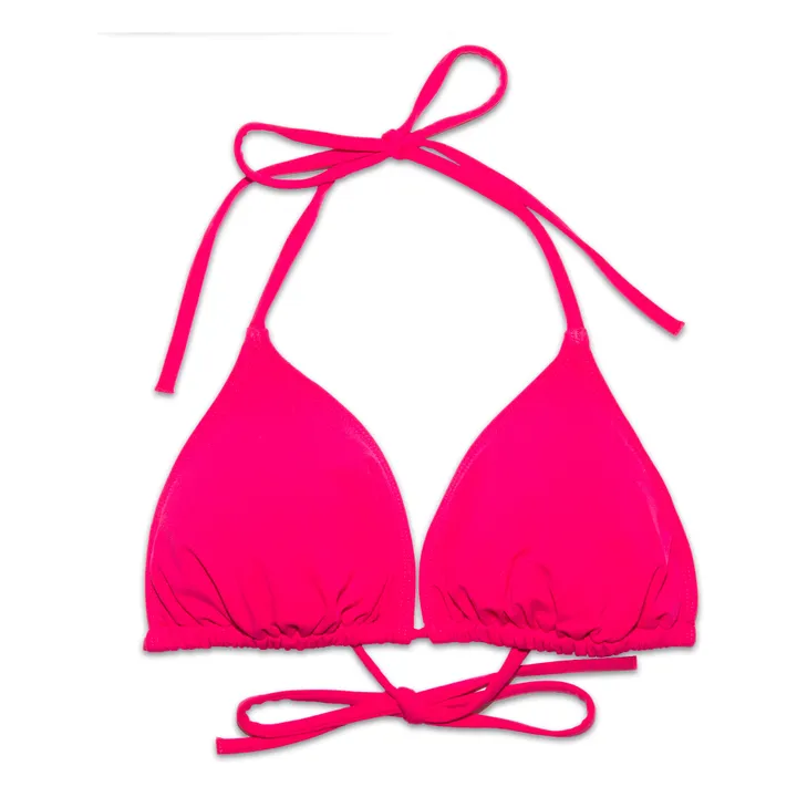 Miska Paris Haut de Maillot de Bain Triangle | Rose fluo