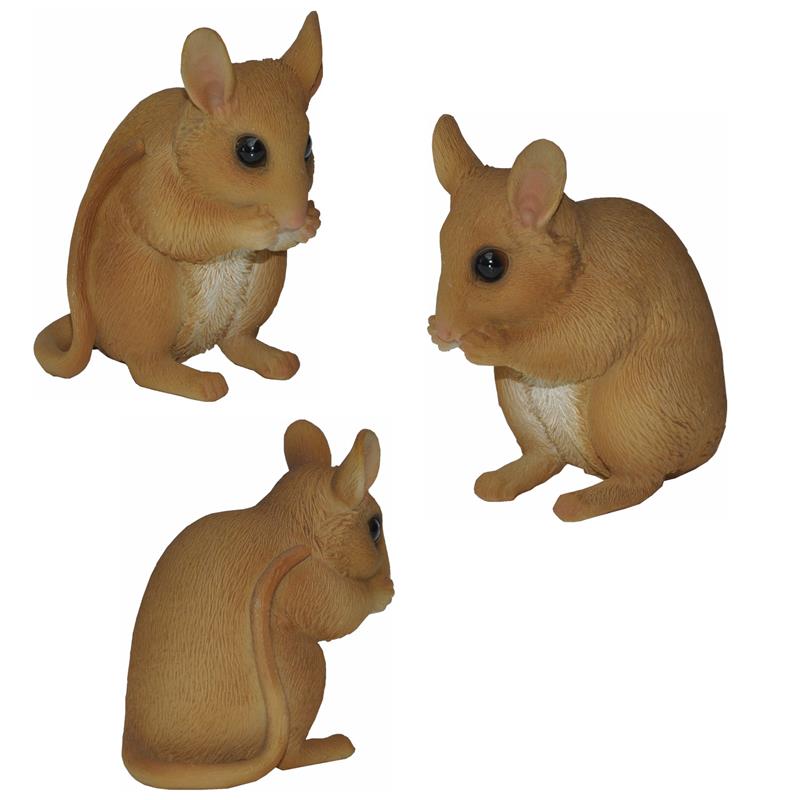 Dazikemo Dekofigur Gartenfigur Maus