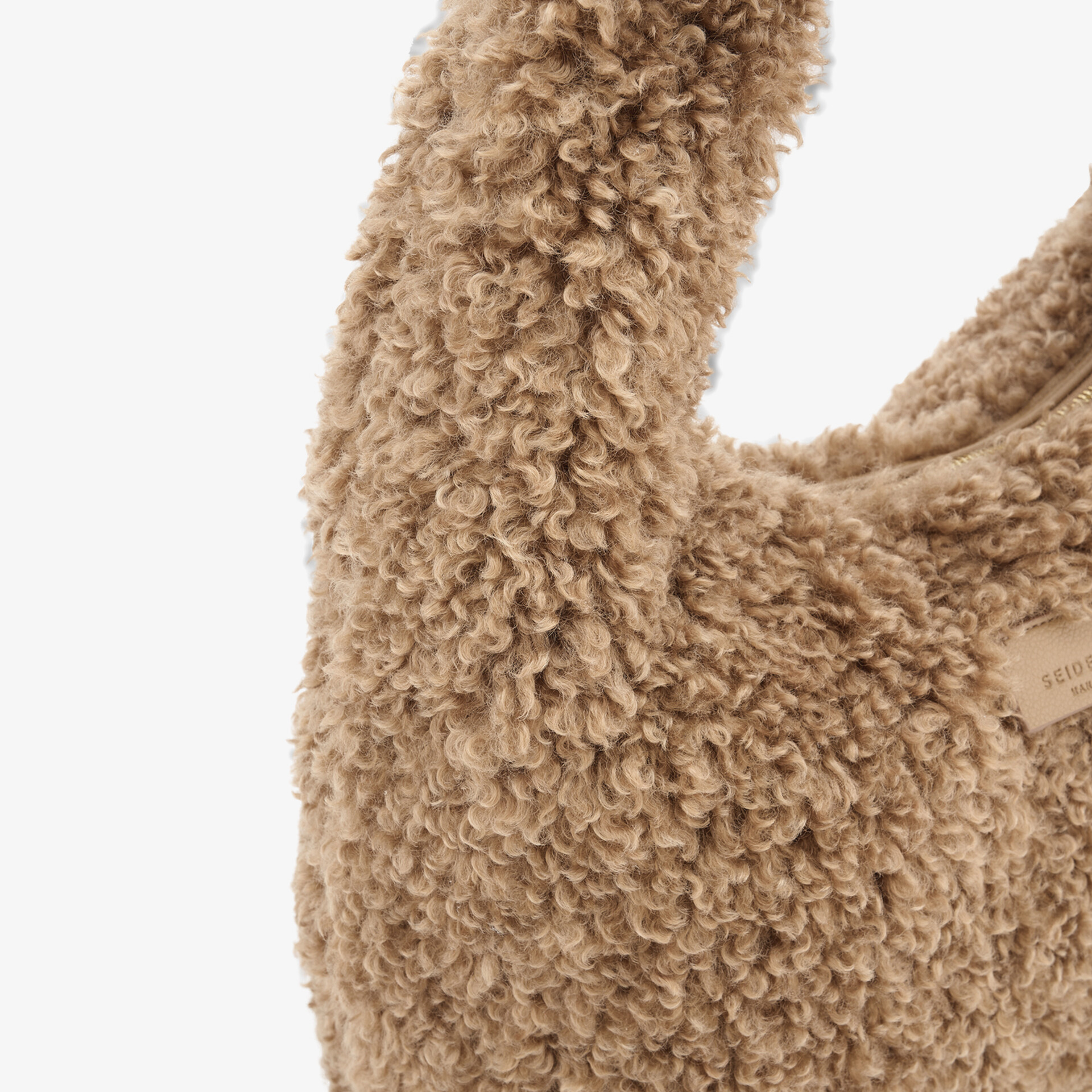 SEIDENFELT Damen Umhängetasche braun