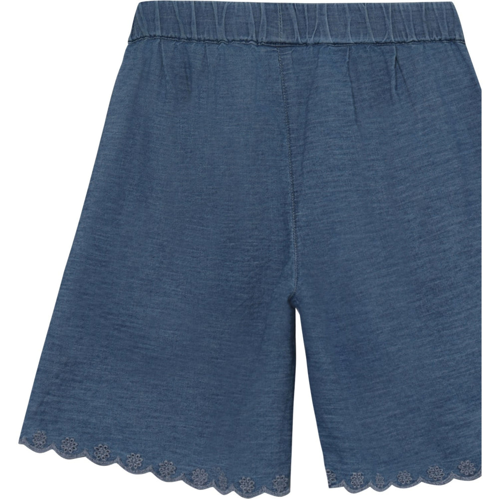Køb Minymo Faded Denim Bermuda Shorts Chambrey