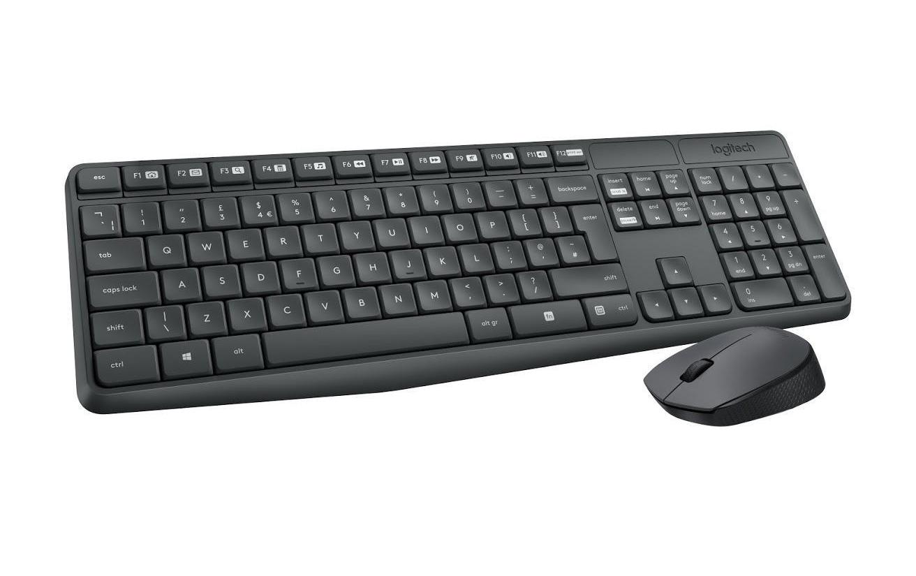Tastatur-Maus-Set MK235Set aus Wireless-Tastatur und -Maus