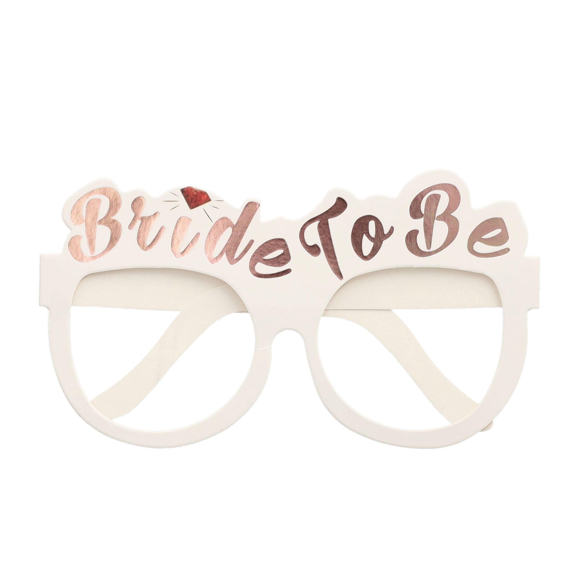 (7er Set) Photo Booth Party Brillen Fotorequisiten Junggesellinnenabschied Accessoires für lustige Bilder - Bride To Be