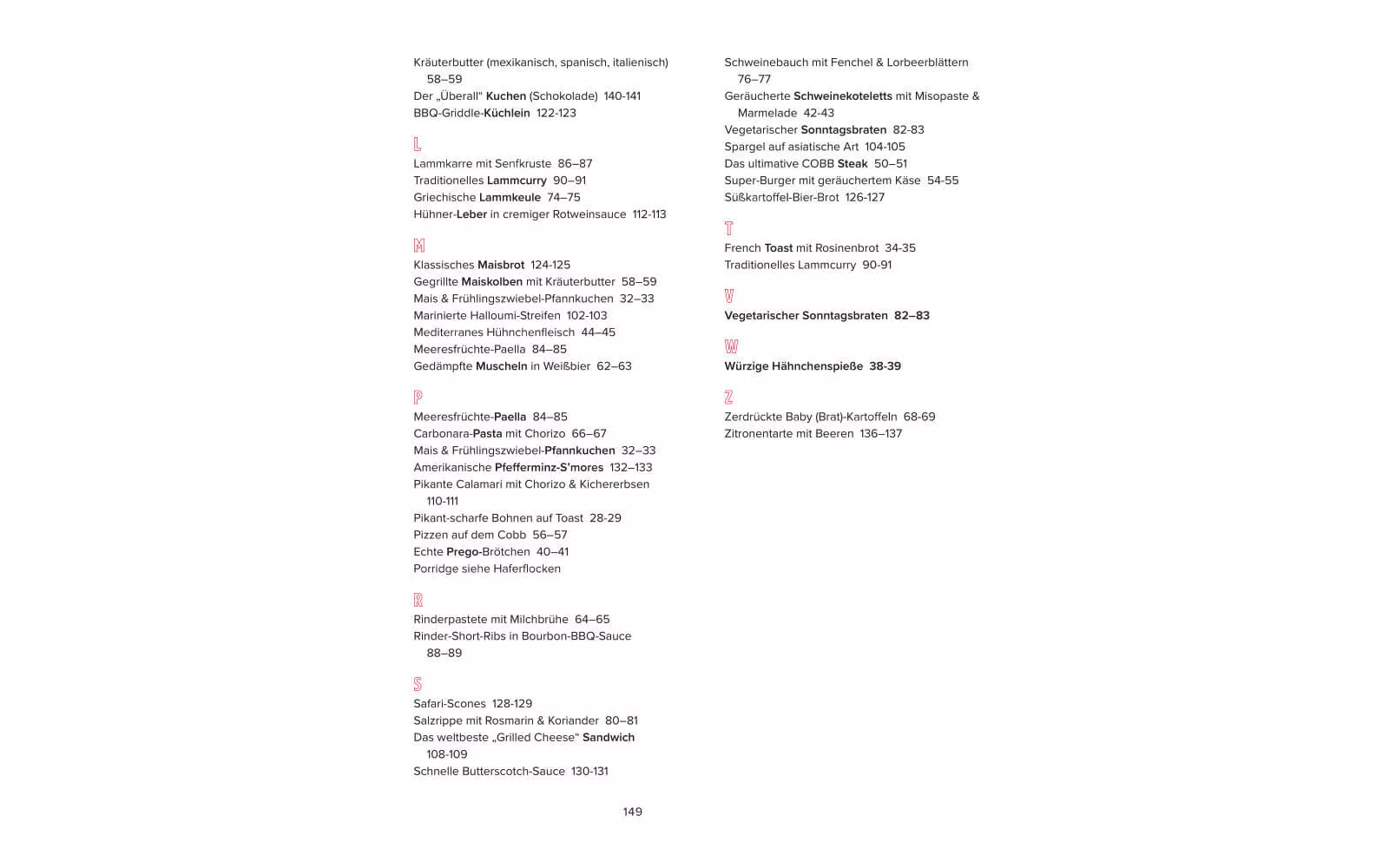 Cobb Kochbuch 