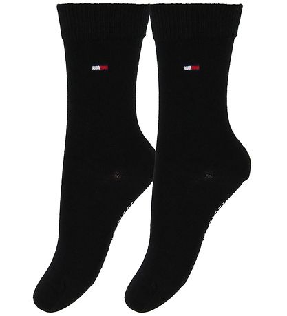 Tommy Hilfiger Strømper - 2-pak - Basic - Sort