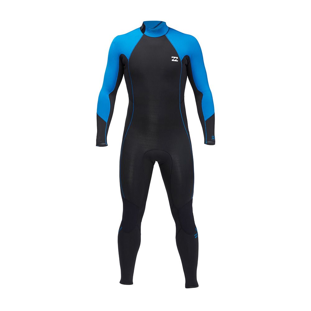 Billabong ABSOLUTE FULL BACK ZIP - Combinaison intégrale 3/2mm Homme surf blue