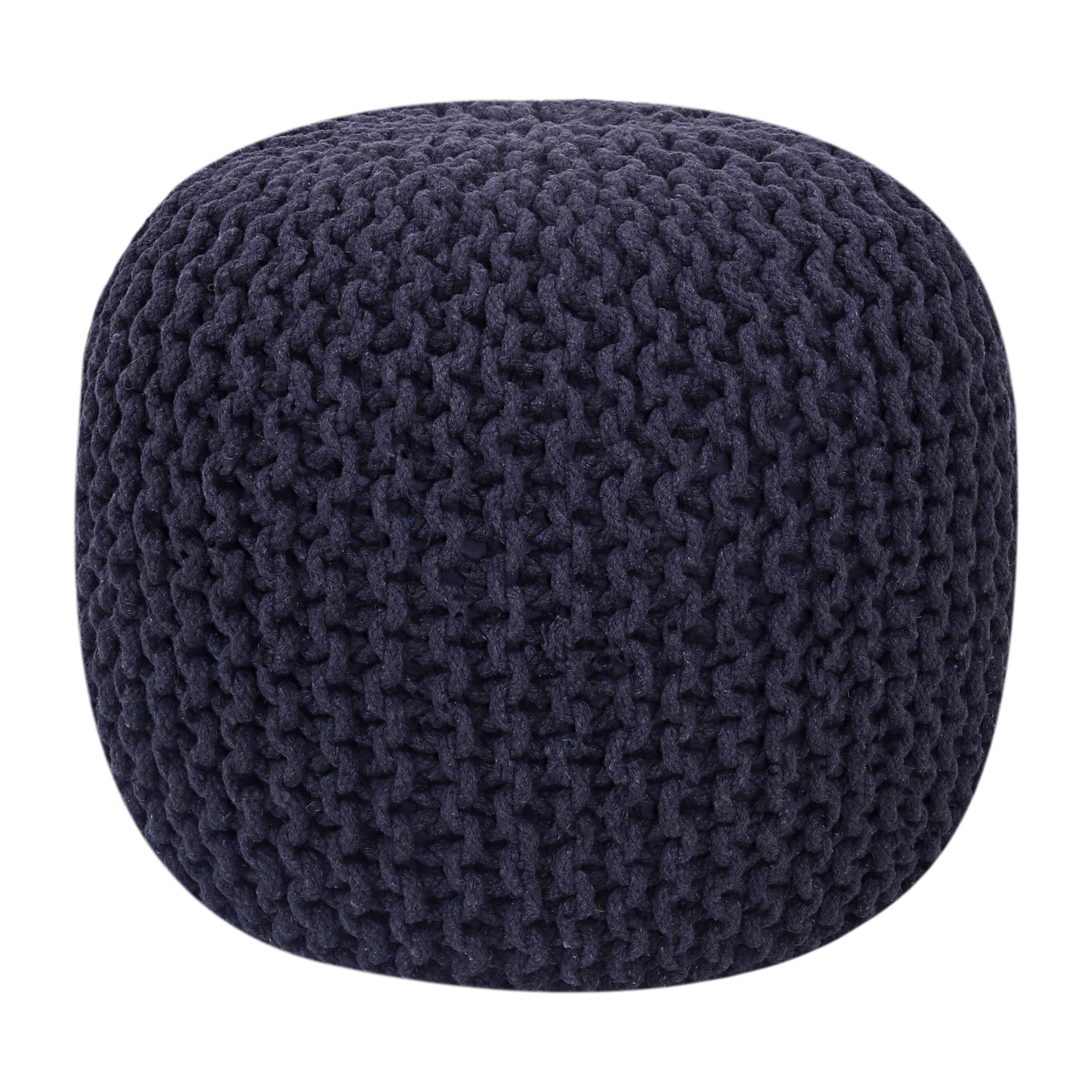 Pouf RAMILA anthrazit