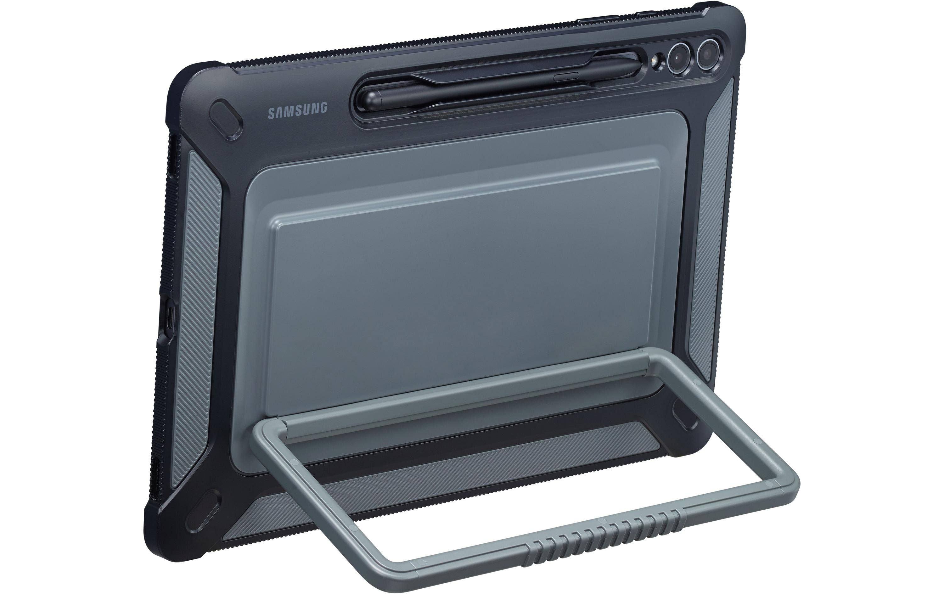 Tablet Book Cover Outdoor Galaxy Tab S9+ SchwarzBook Cover für das Samsung Galaxy Tab S9+